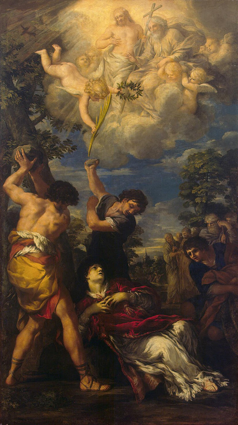 Saint Stephen'in Şehitliği - Pietro da Cortona