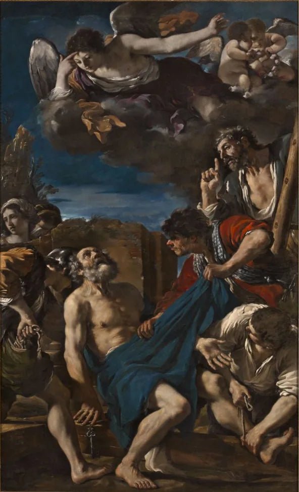 Aziz Petrus'un Şehitliği - Guercino