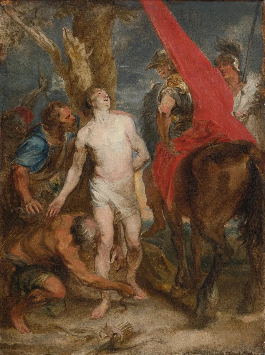 Aziz Sebastian'un Şehitliği - Antoine van Dyck