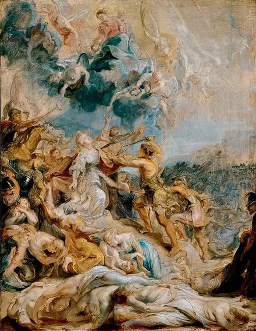 Azize Ursula'nın Şehitliği - Peter Paul Rubens