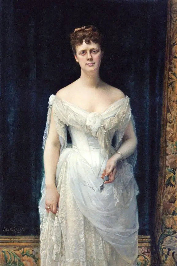 Mary Frick Garrett plus tard Mme Mary Frick Jacobs - Alexandre Cabanel - Alpha Reproduction