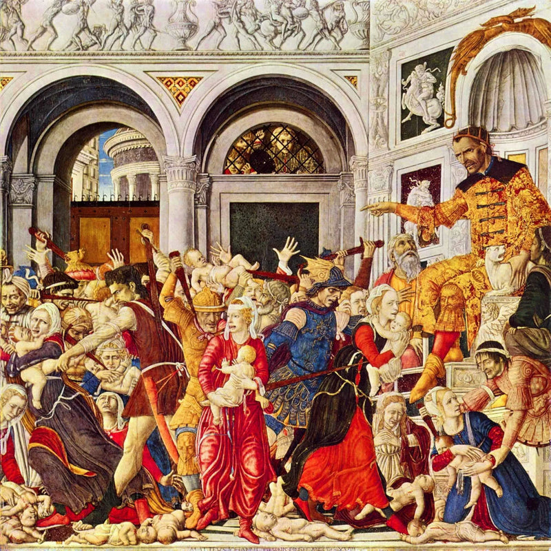 Masumların Katliamı (Matteo di Giovanni) - Matteo di Giovanni