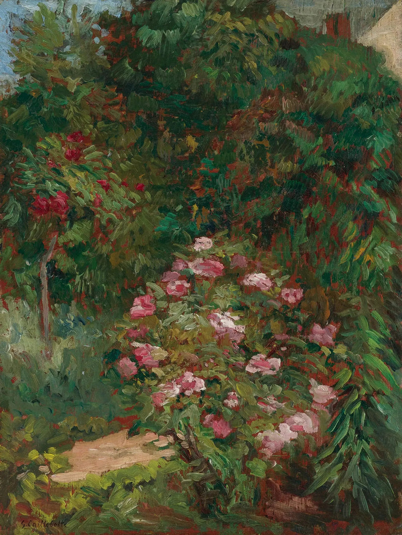Çiçekler Yığını, Petit Gennevilliers Bahçesi - Gustave Caillebotte