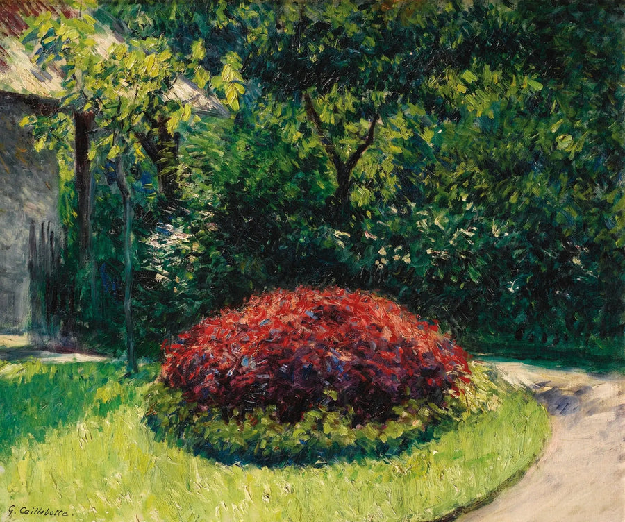 Çiçekler Yığını, Petit Gennevilliers Bahçesi - Gustave Caillebotte