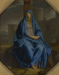 Çarmıha Gömülen Ana - Philippe de Champaigne