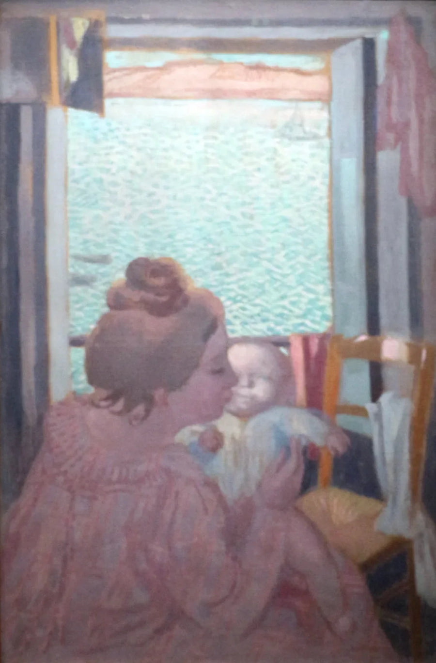 pencere kenarında annelik - Maurice Denis