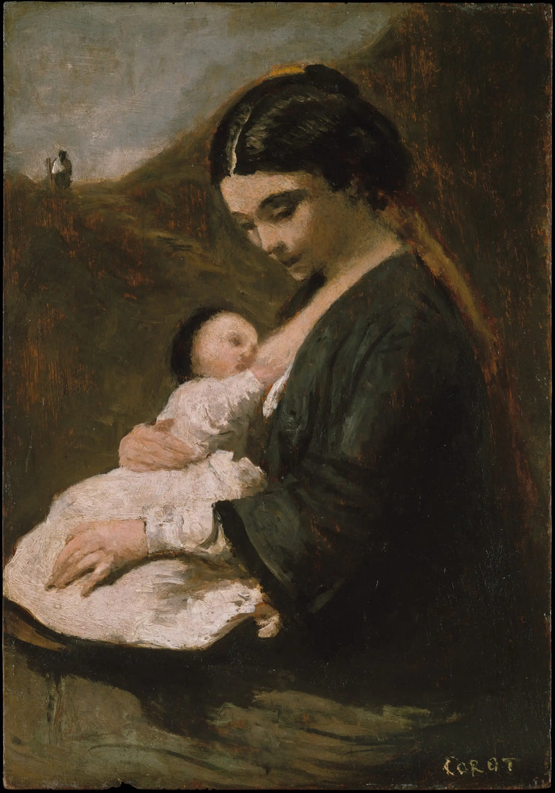 Doğum - Jean-Baptiste Camille Corot