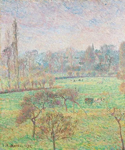 Sabah, sonbahar, Éragny - Camille Pissarro
