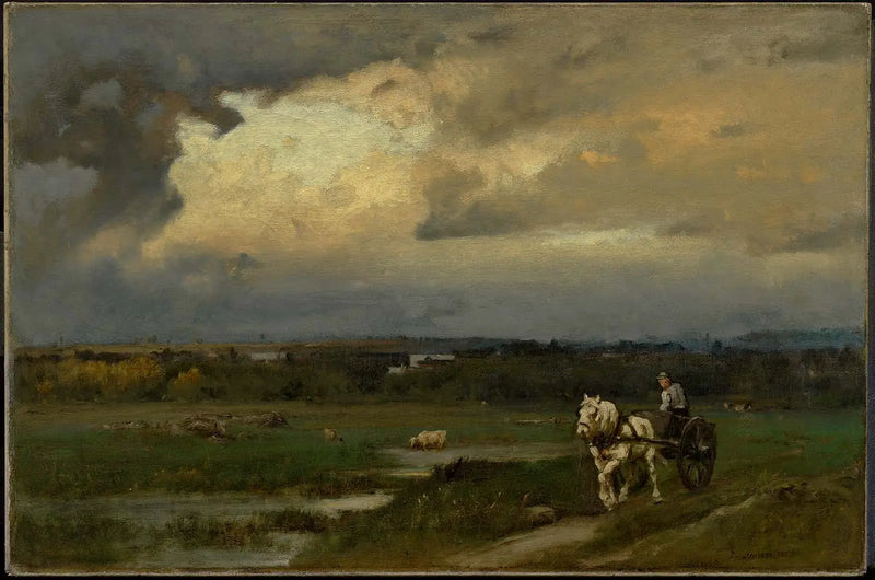 Sabah sisi - George Inness