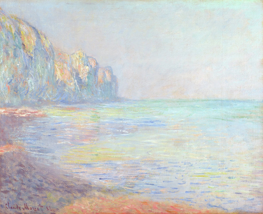 Pourville'de Sisli Bir Sabah - Claude Monet
