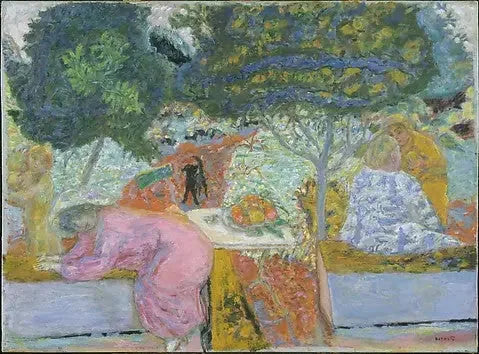 Vernonnet'teki Bahçede Sabah - Pierre Bonnard