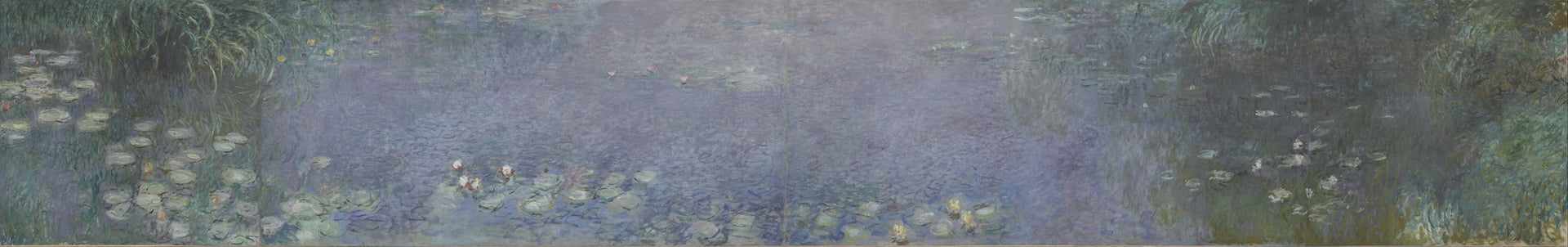 Matin de Claude Monet, 1914–1926 – Orangerie INV 20101, trois panneaux