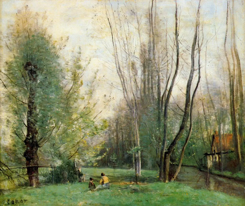 Beauvais Yakınında Sabah - Jean-Baptiste Camille Corot