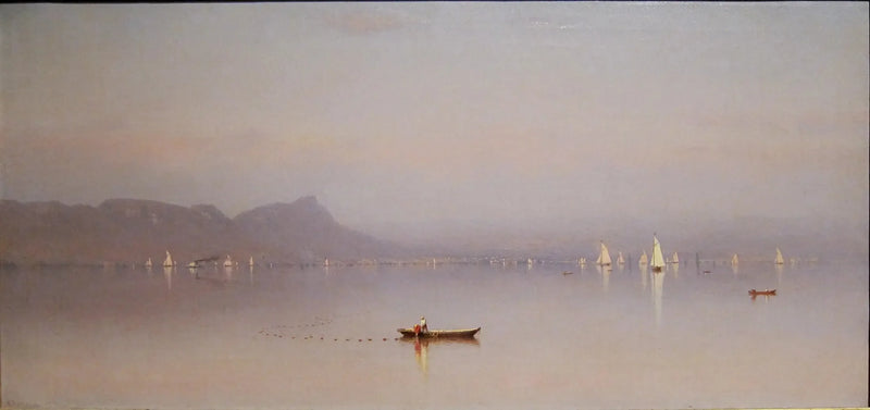 Hudson'da Sabah, Haverstraw Körfezi - Sanford Robinson Gifford