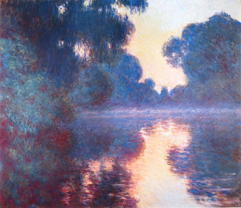 Matinée sur la Seine de Claude Monet, 1897 – Hiroshima Museum of Art, W1479