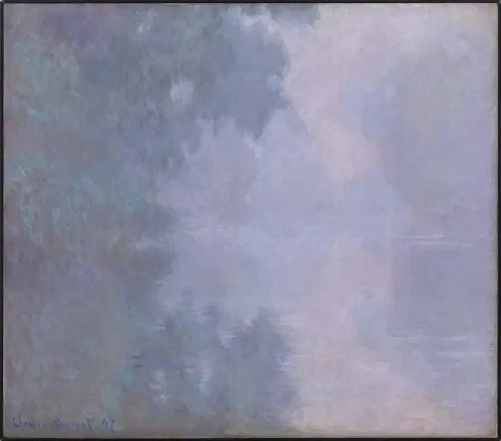 Sabah Saatleri Seine Nehri'nde - Claude Monet