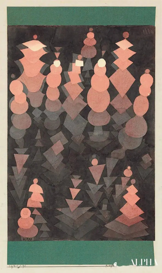 Maturation de la croissance - Paul Klee - Reproductions de tableaux et peintures haut de gamme