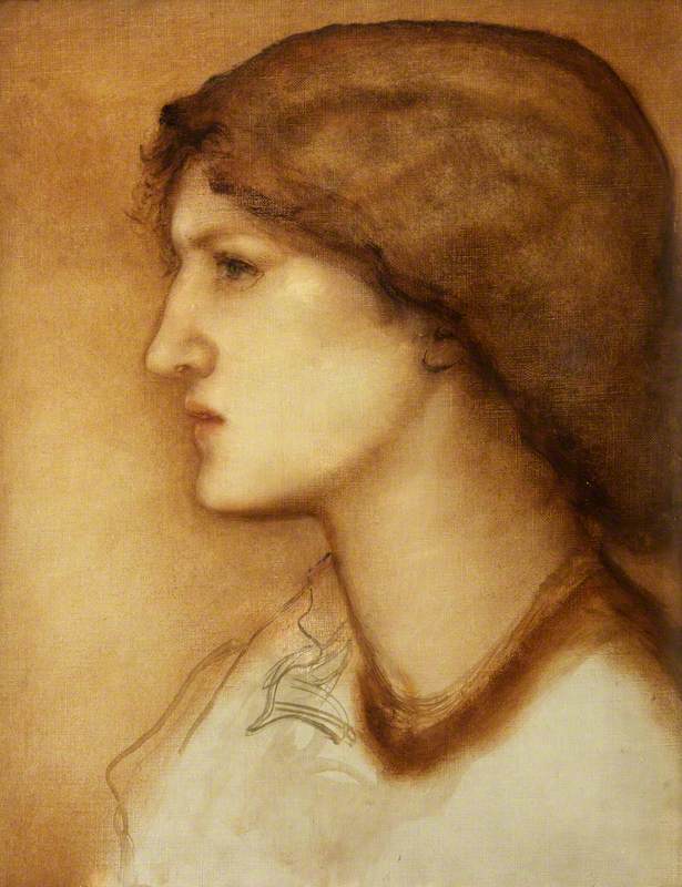 May Morris (eski adıyla «Jane Morris») - Edward Burne-Jones