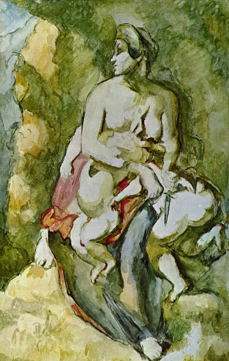 Medea, Delacroix'tan - Paul Cézanne
