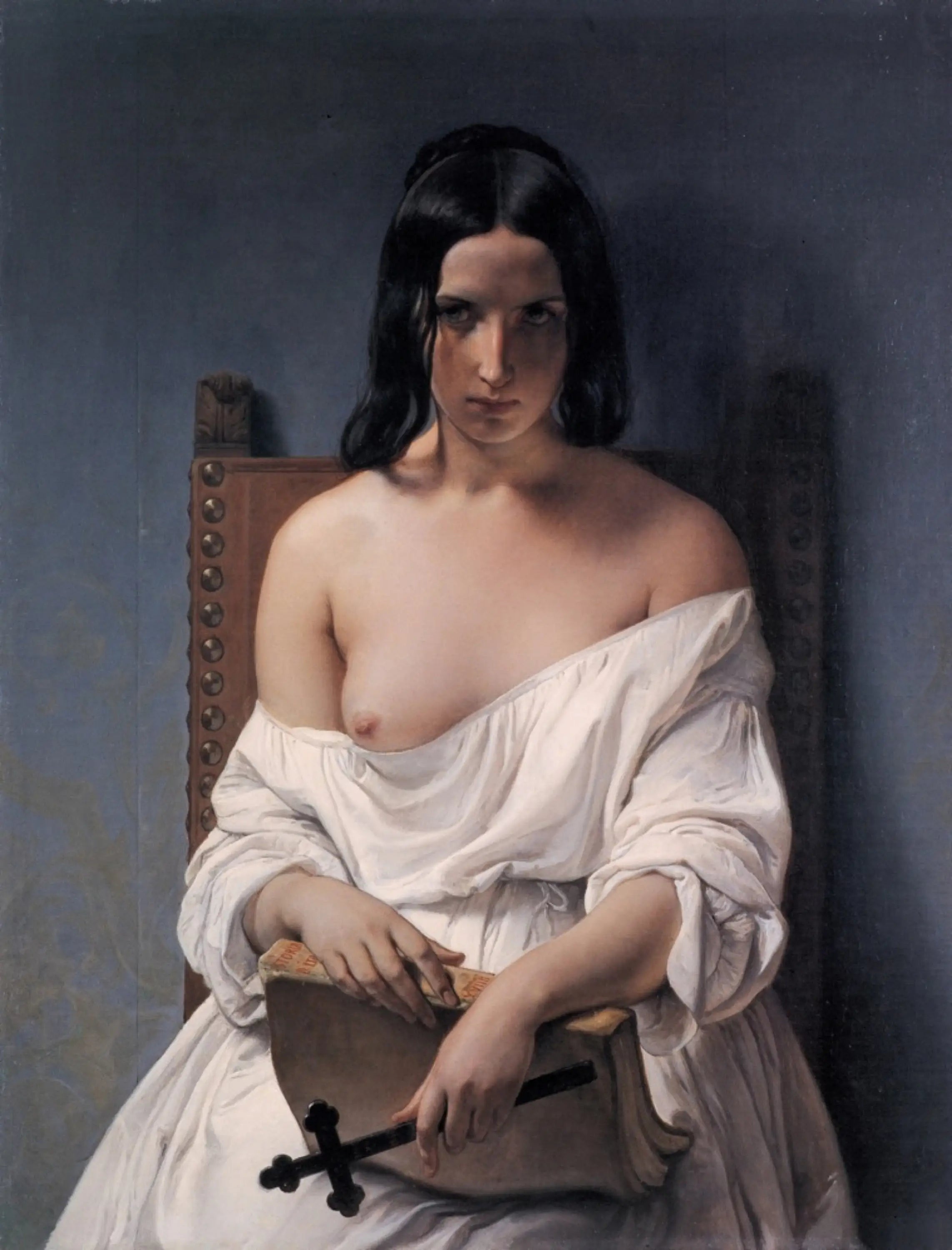 Méditation sur l’histoire de l’Italie - Francesco Hayez - Alpha Reproduction