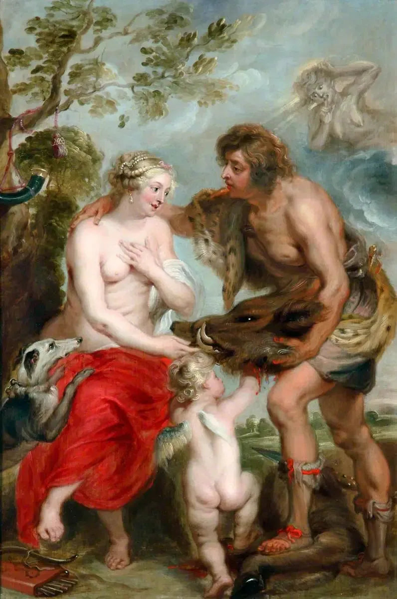 Méléagre ve Atalante - Peter Paul Rubens