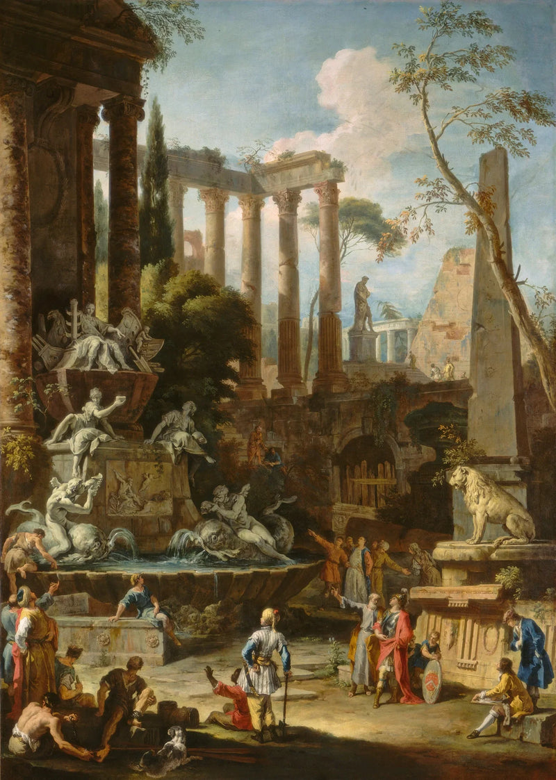 Amiral Sir Clowdisley Shovell Anısına - Sebastiano Ricci