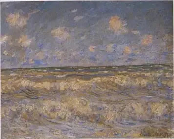 Fırtınalı Deniz - Claude Monet
