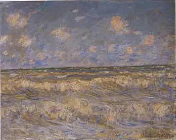 Fırtınalı Deniz - Claude Monet