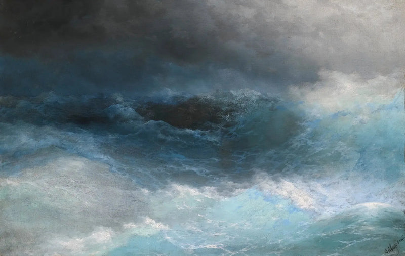 Hareketli Deniz - Ivan Aïvazovski