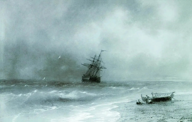 Hareketli Deniz - Ivan Aïvazovski