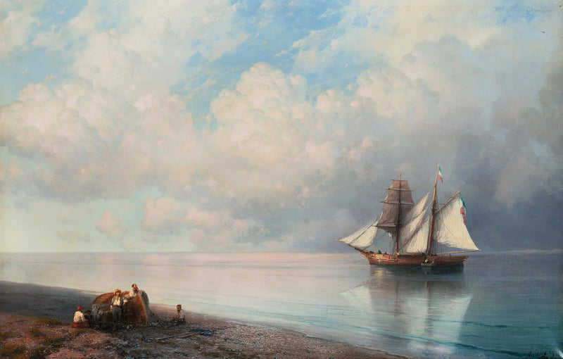 Akşam başında sakinlik - Ivan Aïvazovski
