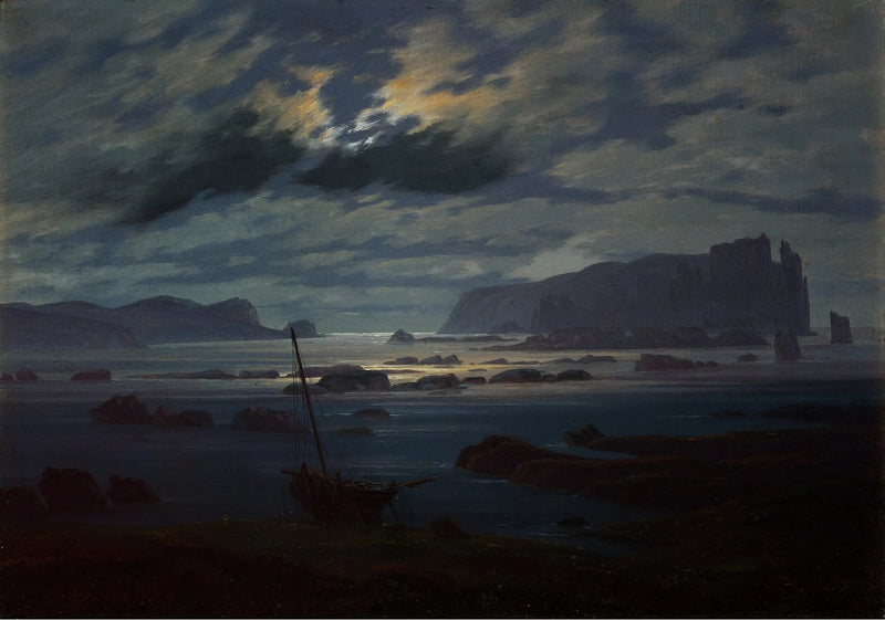 Ay Işığında Kuzey Denizi - Caspar David Friedrich