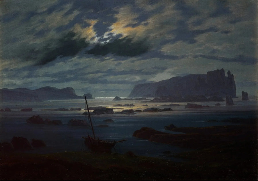Ay Işığında Kuzey Denizi - Caspar David Friedrich
