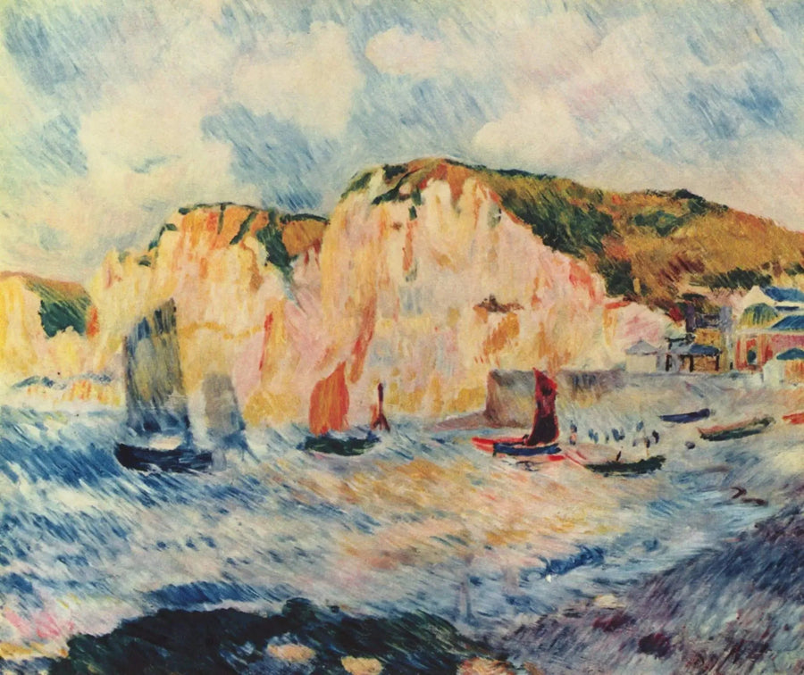 Deniz ve Kayalıklar - Pierre-Auguste Renoir