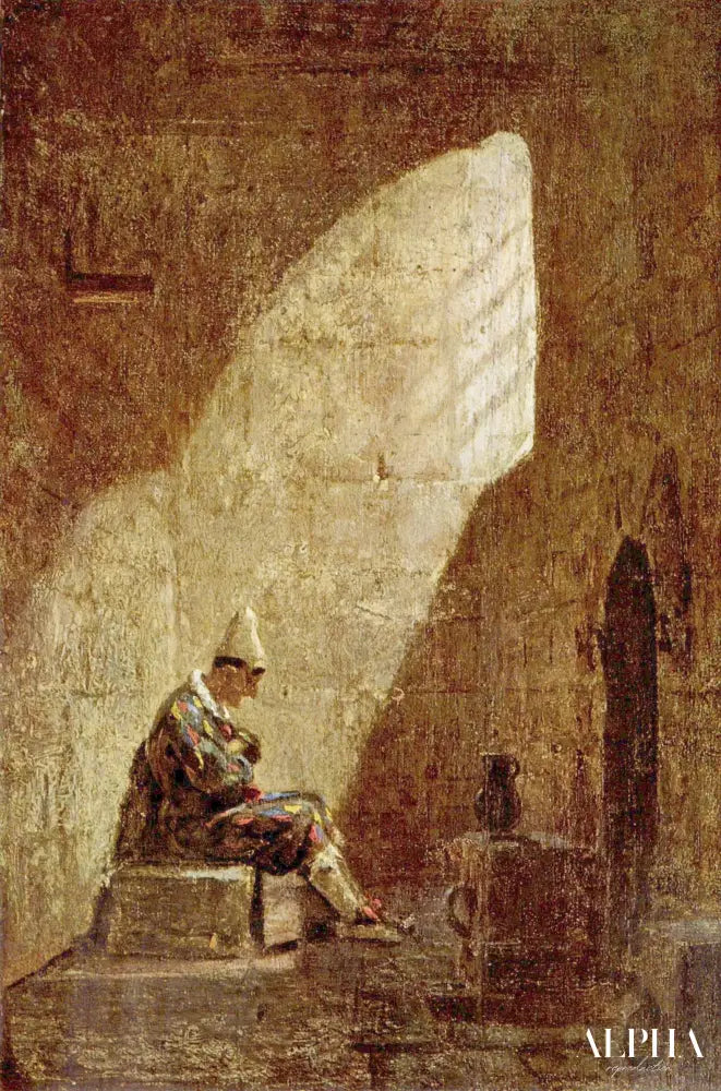 Mercredi des Cendres - Carl Spitzweg - Reproductions de tableaux et peintures haut de gamme