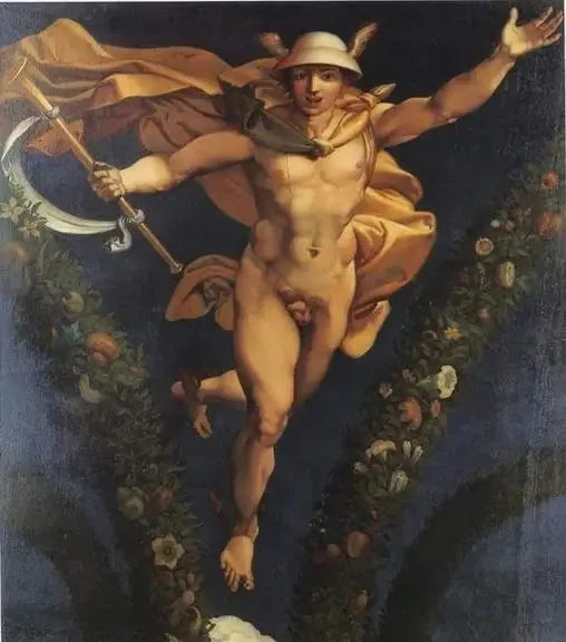 Mercurius, Raphael'in Farnesina'daki freskine göre - Jean-Auguste-Dominique Ingres