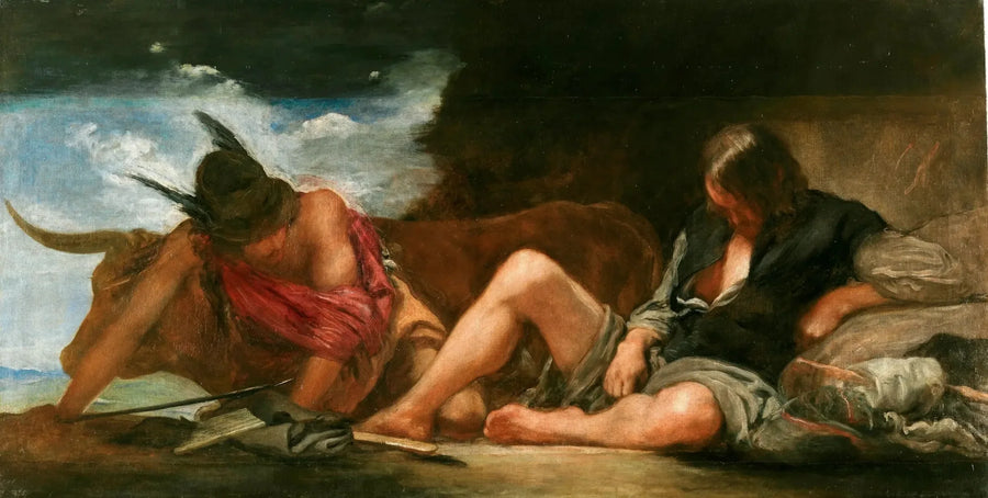 Mercure ve Argos - Diego Velázquez