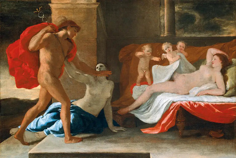 Mercure, Hersé ve Aglaure - Nicolas Poussin