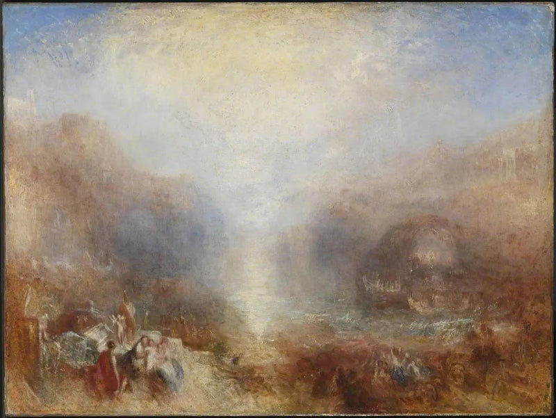 Aeneas'ı Uyarma Görevinde Mercury - J. M. W. Turner