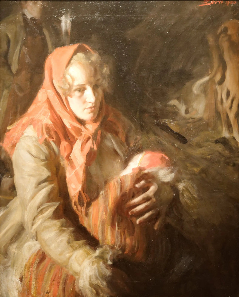 Anne ve çocuk - Anders Zorn