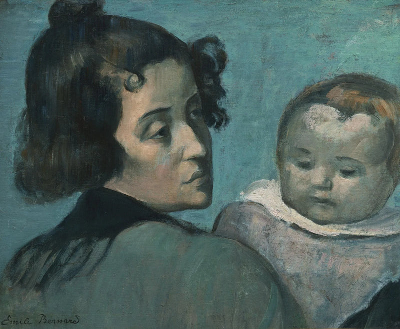 Anne ve Çocuk - Émile Bernard