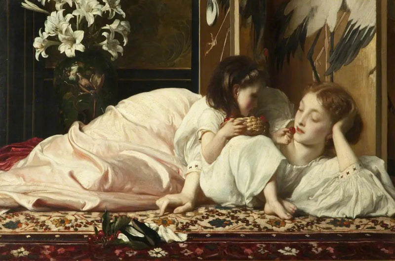 Anne ve çocuk - Frederic Leighton