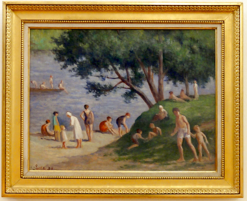 Méricourt, plajı - Maximilien Luce