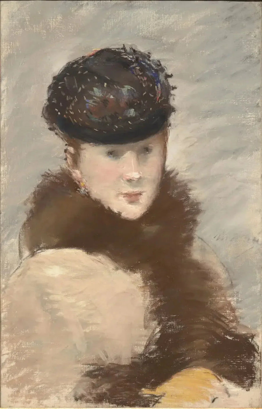 Küçük Şapkalı Méry Laurent - Édouard Manet
