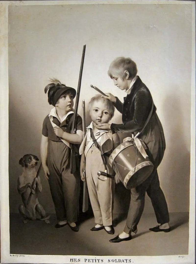 Küçük Askerlerim - Louis-Léopold Boilly