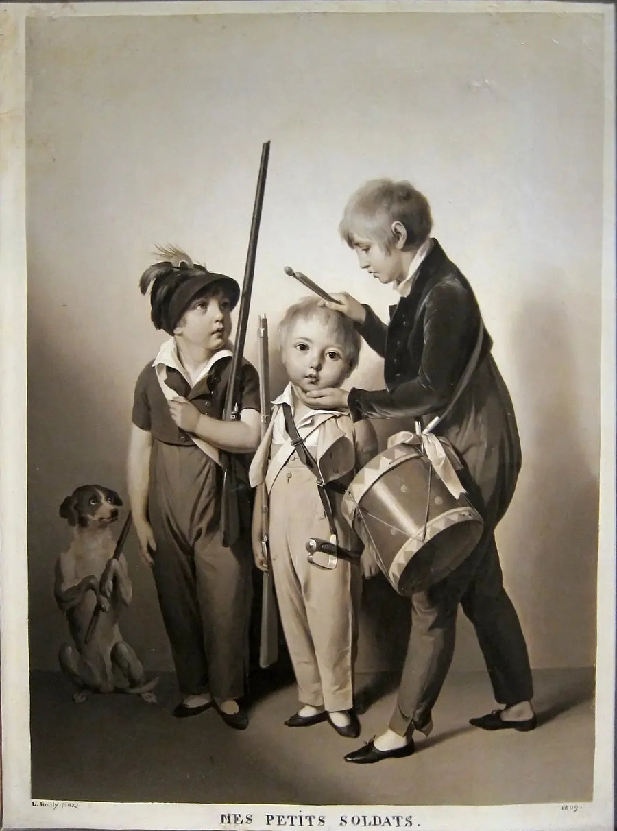 Küçük Askerlerim - Louis-Léopold Boilly