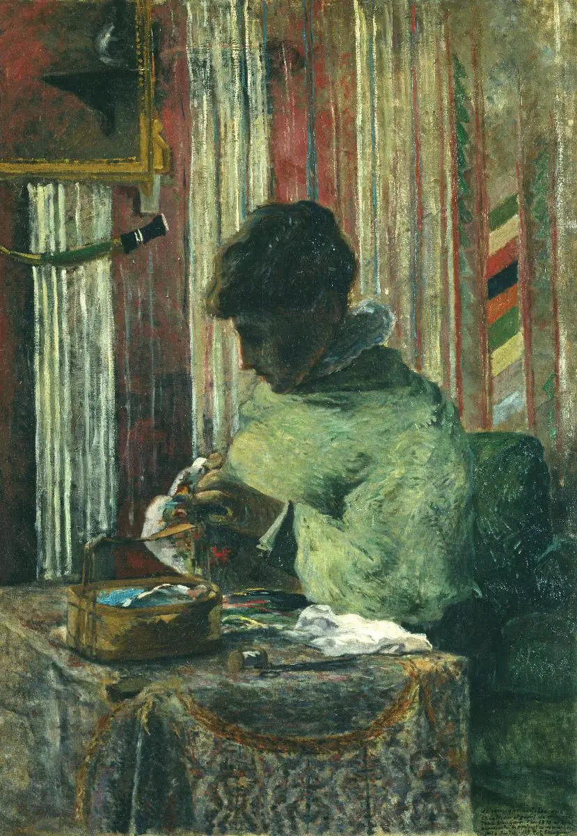 Mette Gauguin - Paul Gauguin - Alpha Reproduction