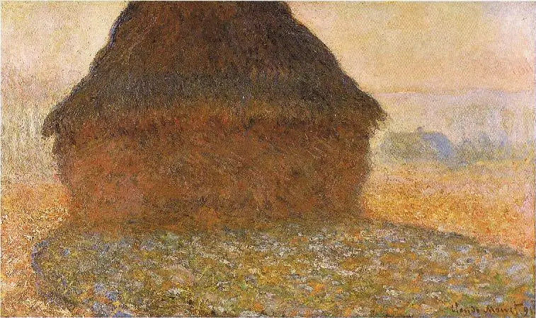 Güneşte Değirmen - Claude Monet