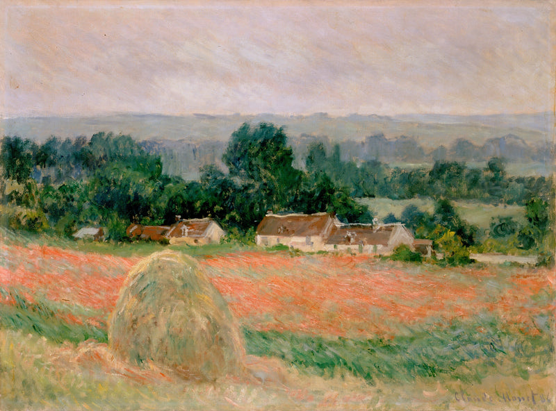 Giverny W1073'te taşlama taşı - Claude Monet