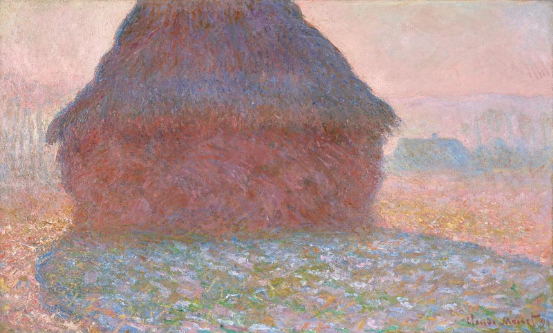 Güneşte taşlama çarkı W1288 - Claude Monet